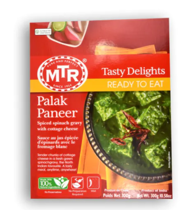 MTR Palak Paneer 10.58 OZ